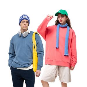 เสื้อกันหนาวคอกลมแฟชั่นฤดูใบไม้ผลิและฤดูใบไม้ร่วง2025สเวตเตอร์แบบสวมหัวหลากสีรุ่น380g เสื้อมีฮู้ดสำหรับผู้ชาย - Product Image 1