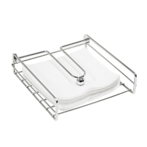 Porte-papier de soie de luxe en métal et cristal avec grande taille parfait pour accessoire de vaisselle - Product Image 4