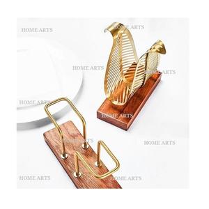 Porta Papel Higiénico de Hierro y Madera, Tamaño y Forma Personalizados, Porta Servilletas para Uso en Hoteles y Restaurantes - Product Image 2