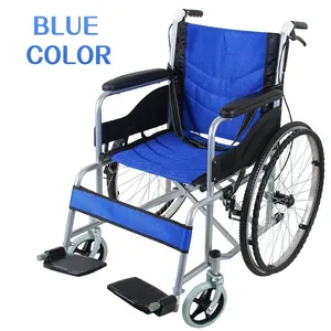 Fauteuil roulant pliable manuel EVENICE, léger, en acier, pour voyager, avec roulettes, certifié CE, pour personnes âgées - Product Image 4