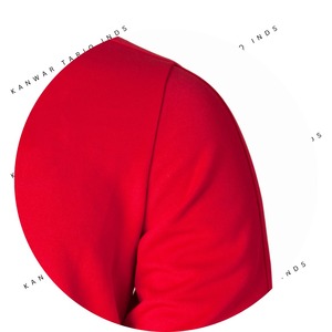 Camisetas de manga larga vintage informales para hombre personalizadas, ajustadas a la moda, 100% algodón, hombros caídos, de gran tamaño, recortadas, estampadas, de punto - Product Image 3