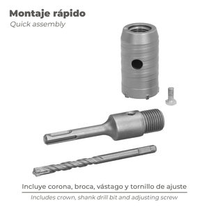 Corona SDS Muros 40 mm. - Product Image 6