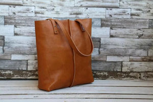 Bolso de mano personalizado de fabricante al por mayor para mujer bolso de compras informal de cuero estilo vintage - Product Image 2