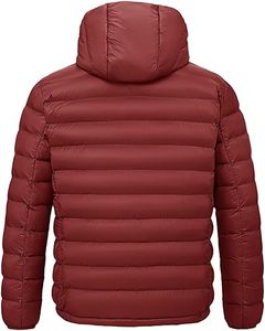 Chaqueta de Plumón para Hombre 2025, Ecológica, Transpirable, de Secado Rápido, Personalizable, con Cuello Alto, Logotipo Frontal, Manga Larga, Invierno, Venta al Por Mayor - Product Image 5