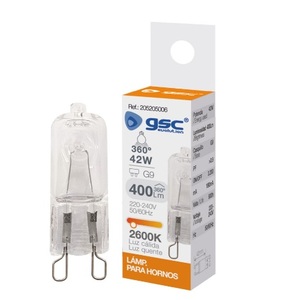 Lampe halogène G9 Bipin transparente 42W (GSC 205205006) - Product Image 2