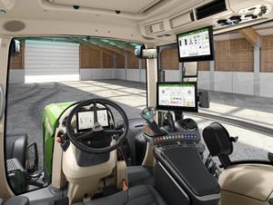 Tractor de Ruedas 4x4 de 180HP con Cabina Cerrada - Tractor Utilitario Agrícola Multifuncional de Alta Productividad con Transmisión por Engranajes para Cultivo en Campo y Jardín - Product Image 5