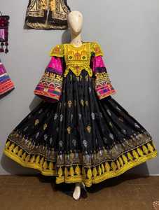 ชุดเดรสยาวสไตล์วินเทจคุชิสำหรับผู้หญิง คุณภาพสูง ทันสมัย ผ้าโพลีเอสเตอร์ระบายอากาศ ปักลายลูกไม้ เหมาะสำหรับหญิงตั้งครรภ์ ปรับแต่งขนาด/สีได้ - Product Image 3