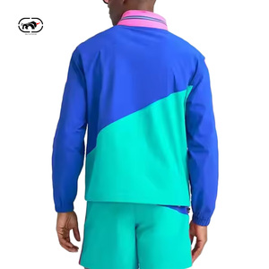 ชุดกางเกงขาสั้นและแจ็กเก็ต2ชิ้นสำหรับผู้ชายชุดเสื้อกันลมไนลอนโลโก้สำหรับวิ่งของผู้ชาย1ชุด - Product Image 3