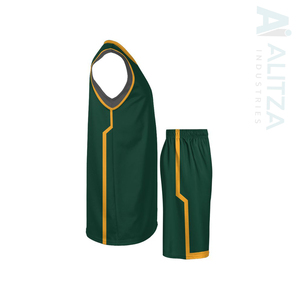 Conjunto de Camiseta y Pantalones Cortos de Baloncesto de Alto Rendimiento con Logotipo Personalizado, Secado Rápido, Transpirable, Tallas Grandes, Antibacteriano, Impresión Personalizada, Tallas XS - Product Image 3