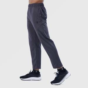 Voyager Formal Casual Lightweight Woven <b>Trousers</b> XL Size Grey with Zippers Decoration Windproof Mid-Waist Flat Front Style - Product Image 3