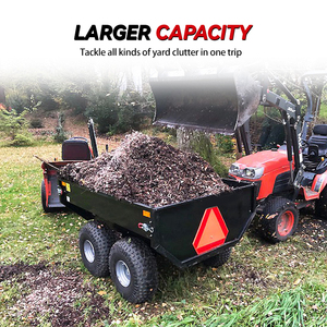 RCM Farm Transport Truck Tow-Behind Atv <strong>Wagon</strong> Outdoor Garden Trailer Motorcycle Atv <strong>Dump</strong> Trailers - Product Image 4