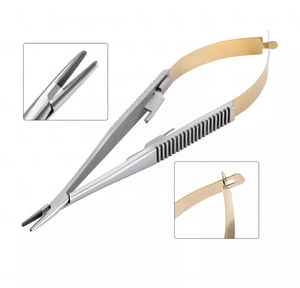 Precio barato ortodoncia Dental instrumento de acero inoxidable soporte de aguja con punta dura Mathieu Alicates para laboratorio quirúrgico - Product Image 2