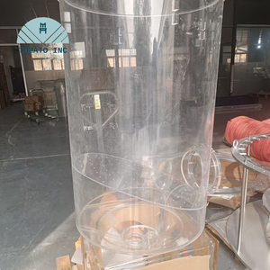 บริการผลิตอะคริลิก Lucite ด้วยเครื่อง CNC และเครื่องตัดลวด EDM พร้อมบริการขึ้นรูปหน้าแปลนเกลียวใน/นอกแบบกำหนดเองที่มีความแม่นยำสูง - Product Image 4
