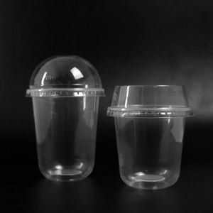 Viet Nam's Best Selling 12oz 16oz 20oz Clear PP/PET Single Wall <b>Plastic</b> <b>Cups</b> Lids 95mm Diameter for Coffee Soda Party Cold Drink - Product Image 1