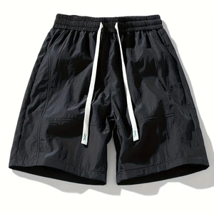 Pantalones Cortos de Verano para Hombre, Estilo Urbano, Nylon/Algodón Lavado, Diseño Inspirado en Tablas de Surf, Estilo High Street 2026, Precio de Fábrica - Product Image 1