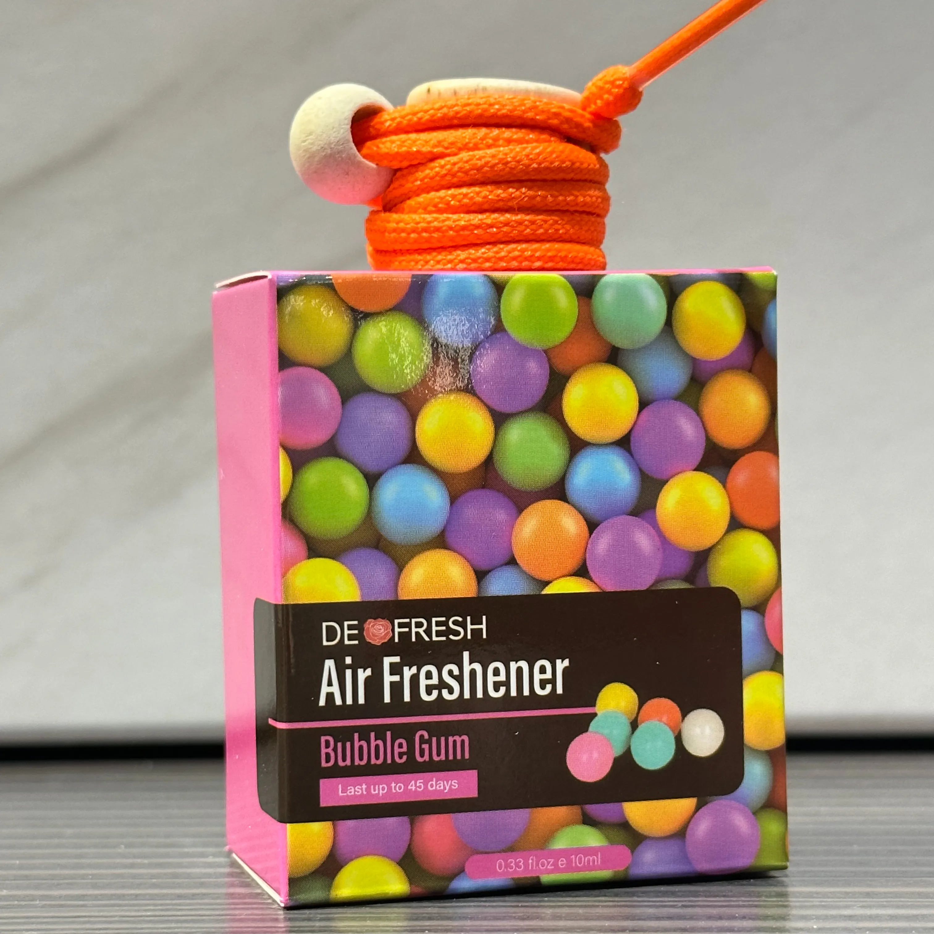 Car Interior Air Freshener Natural Evaporation Sweet Long Lasting Scent Box Package Good Price OEM Bubble Gum Malaysia