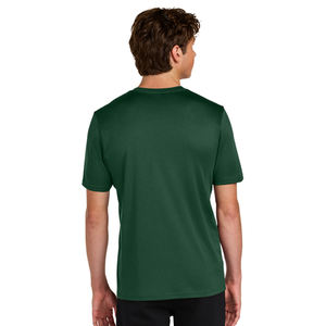 Nouveauté T-shirt en polyester pour homme Tissu léger à séchage rapide Manches courtes Vêtements de sport Haut pour homme avec logo personnalisé - Product Image 5