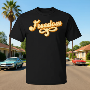 Camiseta vintage Retro Freedom Vibes de los años 70 y 80 - Product Image 3