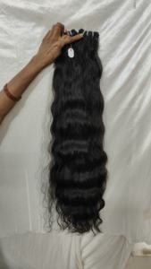 Extensiones de Cabello Humano Virgen al por Mayor, de Primera Calidad, Sin Enredos, Sin Caída, Rizado Indio, 100% Natural, Sin Procesar, Tejido a Máquina, Doble Trama, 16 Pulgadas - Product Image 4