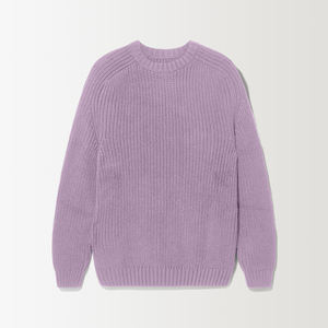 Vente en gros Automne et hiver pull hommes nouvelle couleur unie pull tricoté coton décontracté hommes brin pull mode - Product Image 2