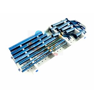 Sistema de Retractores Tubulares MIS de Calidad Premium OldMed Instruments, Recubrimiento de Titanio Azul, Esterilización, Cirugía Espinal, CE/ISO - Product Image 4