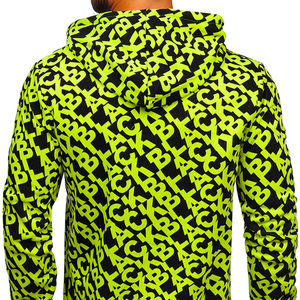 Sudaderas con capucha personalizables de invierno para hombre, impresión por sublimación de alta calidad, 88% poliéster, 12% ELASTANO, diseño personalizado con corte - Product Image 6