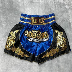 Custom Design Men's Premium Quality Plus Size MMA Muay Thai <b>Shorts</b> High Grade 100% Polyester Martial Arts <b>Boxer</b> Training <b>Shorts</b> - Product Image 4