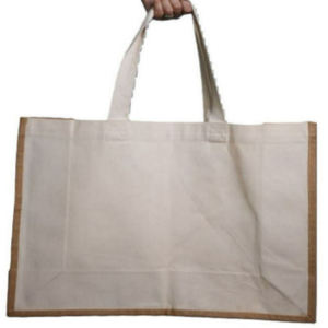 Sac fourre-tout 100% coton biologique recyclable, logo personnalisé, impression sérigraphique, poignée longue, réutilisable, sac de rangement promotionnel - Product Image 2