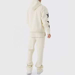 Personnalisé de haute qualité Vintage délavé à l'acide Jogger Sun Faded survêtement pour hommes impression lourde survêtement décontracté pour l'hiver - Product Image 5