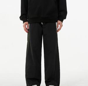 Custom Casual Wear Track <b>Pants</b> Loose Baggy Wide Leg Nylon Light Weight Windproof Mens <b>Vintage</b> <b>Cargo</b> Trackpants men's trousers - Product Image 6