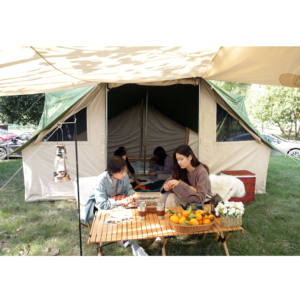 Pioneer Outdoors-Tienda de campaña de cubo de glamping para exteriores, doble capa a prueba de viento, resistencia UV, Bodas/fiestas, 10 personas, cuatro estaciones - Product Image 3