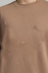 Vente en gros de haute qualité 100% coton OEM Effet 3D en relief Personnalisé Caoutchouc Silicone Impression par transfert thermique Écologique Respirant - Product Image 5