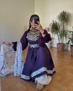 Diseño bordado personalizado Afghan Kuchi Tribal Vintage Vestidos para mujeres estilo modesto cremallera Pakistán fabricante de ropa - Product Image 5