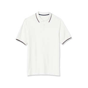 Logo personnalisé brodé de haute qualité 100% coton Simple pour Polo pour hommes couleur unie à manches courtes Style décontracté toile - Product Image 3