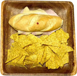 Plat en bois écologique, ustensiles de cuisine élégants et durables par glowin fashion - Product Image 2