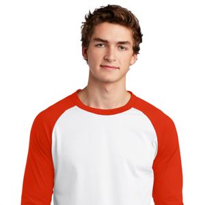 Jersey raglán de alto rendimiento para hombres Suave y transpirable Ideal para actividades atléticas y al aire libre - Product Image 3