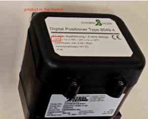 Válvula de control original SCHUBERT SALZER 8094-4 con posicionador digital 8049-4 Piezas de automatización industrial de alta calidad - Product Image 4