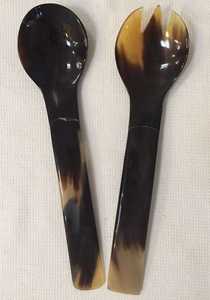 Cuillère artisanale classique en corne de buffle/vache, écologique, pour thé/dîner/café, taille personnalisée, couverts de cuisine indiens pour la cuisine - Product Image 4