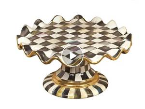 Black &amp; White <strong>Check</strong> or Chess Design Party Tableware Collection Cake Stand Box Jars Wine Collar Flower Pot Bowls - Product Image 4