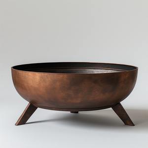 Grand foyer moderne en métal avec finition thermolaquée pour les fêtes de jardin, les zones de camping, les salons extérieurs, haute résistance à la chaleur - Product Image 1