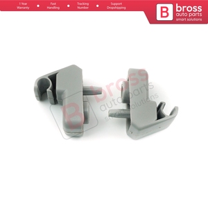 Support de fixation pare-soleil BSR592, clips de pare-soleil 735478275 pour Doblo Fiorino Palio Albea - Product Image 2