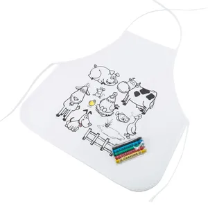 Grembiule da Colorare Personalizzato Klaus: Gadget su Misura per Divertimento Creativo - Product Image 1