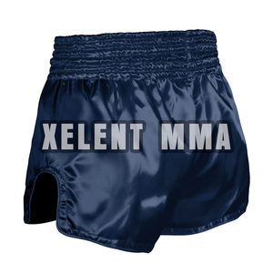 Pantalones Cortos de Lucha para Hombre, Azul Marino, Hechos a Medida, Sublimados, para Boxeo y Entrenamiento de Muay Thai, Cómodos, Cintura Elástica 2026 - Product Image 2