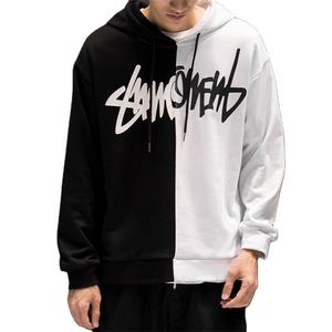 Logo personnalisé tissu épais designer sweats à capuche réfléchissants unisexe surdimensionné 100% coton strass sweats à capuche - Product Image 1