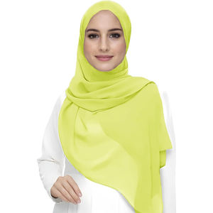 Precio al por mayor Cómodo Hijab personalizado para mujeres MOQ bajo Mujeres musulmanas debajo del gorro Hijab transpirable - Product Image 5