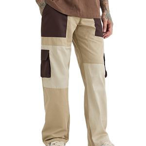 กางเกงคาร์โก้ผู้ชายสีสันตามสั่ง คุณภาพสูง ขายดี แฟชั่นสตรีทแวร์ ราคาโรงงาน ขายส่ง สำหรับฤดูร้อน มีกระเป๋าข้าง - Product Image 1