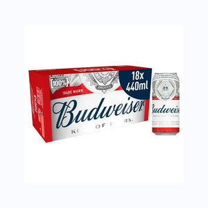 Cerveza Americana Budweiser al por Mayor, Latas de 355 ml, Paquetes de 48 Unidades, Cajas Maestras para Operadores de Máquinas Expendedoras y Oficinas - Product Image 6