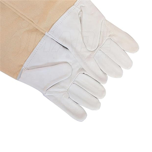 Gants d'apiculture Offre Spéciale à bas prix Gants d'apiculture en cuir de qualité supérieure fabriqués en usine - Product Image 4