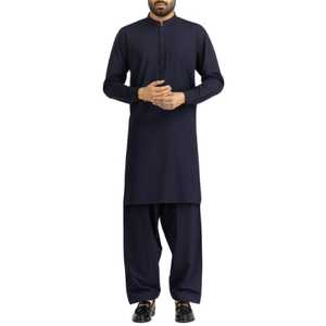 Vêtements indiens et pakistanais pour hommes, shalwar kameez grande taille, confortables, vente chaude, service OEM disponible, quantité en gros - Product Image 1