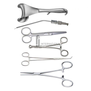 Vente chaude Premium 39 pièces obstétrique gynécologie Instruments chirurgicaux ensemble boîte en acier allemand acier inoxydable manuel Source d'alimentation CE - Product Image 4